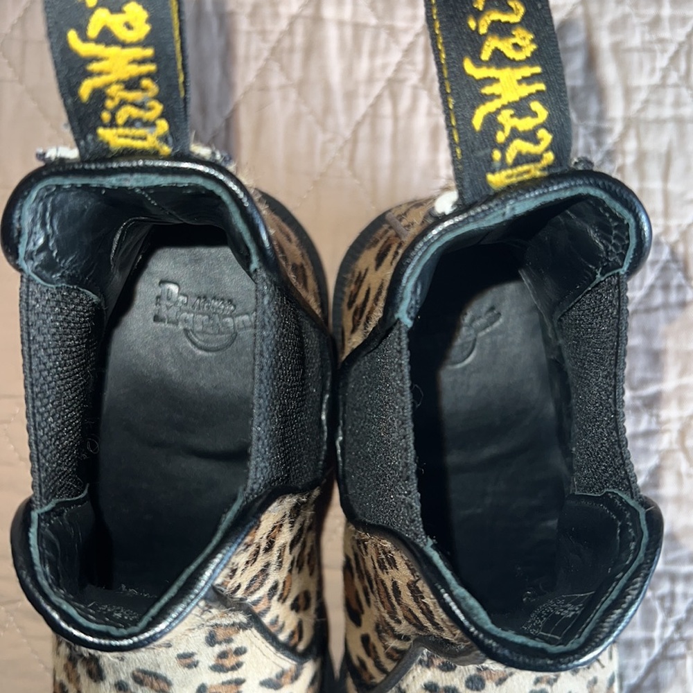 Dr. Martens Flora Leopard Chelsea Boots EU36 US5 - Picture 5 of 12